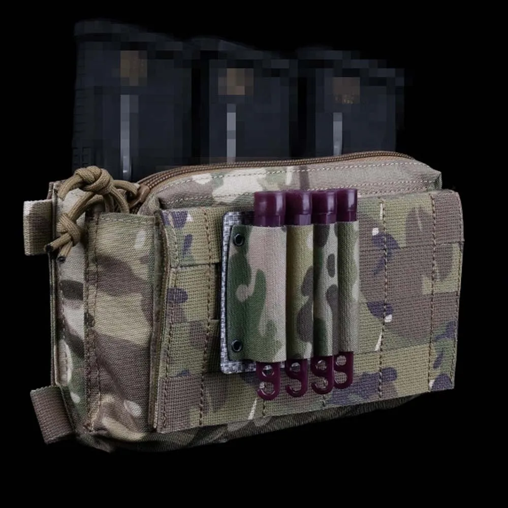 Equipo de caza al aire libre, bolsa de almacenamiento con barra luminosa, portalápices, chaleco Airsoft, palo luminoso, soporte organizador Molle - imagen 3