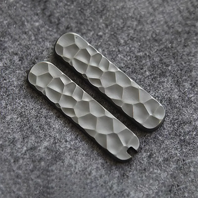 Piezas de bricolaje con bolígrafo, mango de cuchillo de latón recortado, escamas para cuchillos Victorinox del ejército suizo de 58MM, gerente de firma MiniChamp - imagen 3