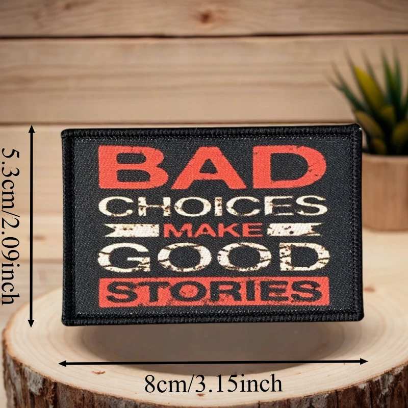 Parche estampado para chaleco táctico, insignia de moral con gancho y bucle, pegatinas para mochila, parches para brazalete para ropa - imagen 4