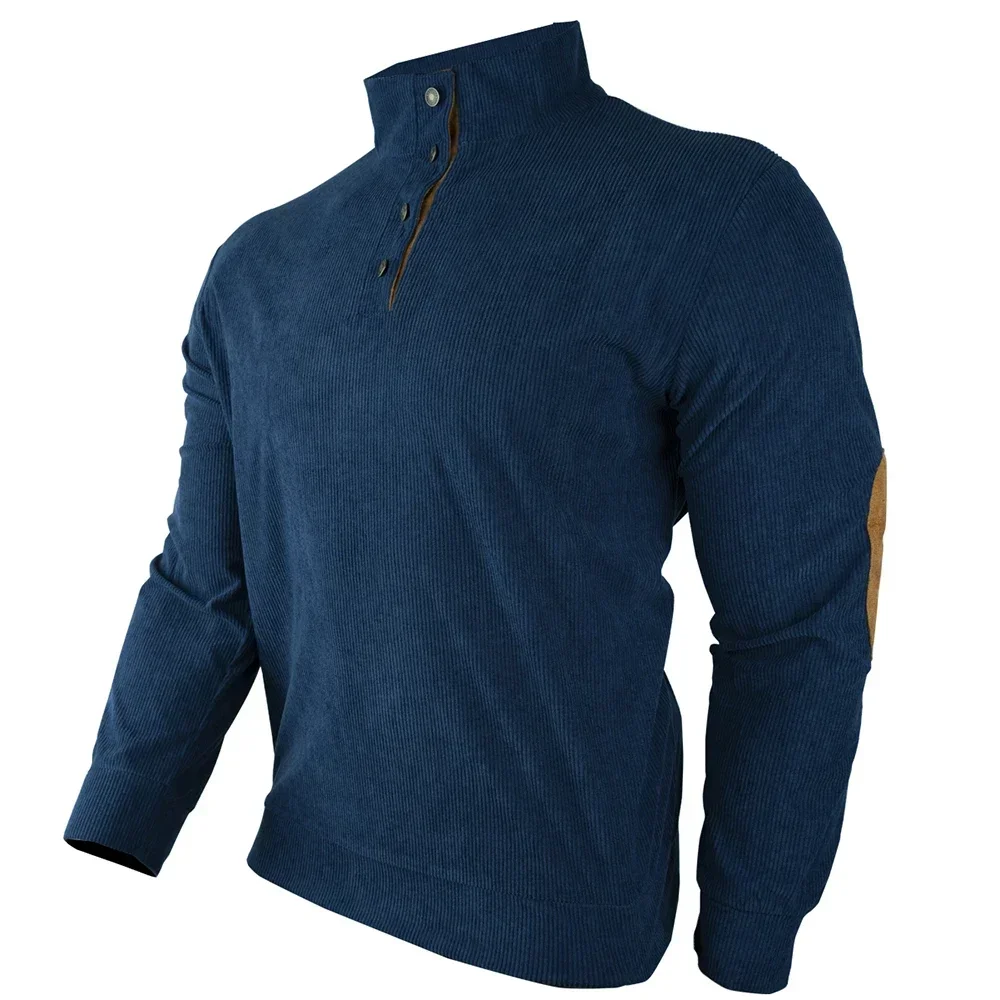 Sudadera con capucha de deportes al aire libre y ocio para hombre, cuello levantado, Sudadera con capucha de rayas Pit, ropa de calle para hombre, sudadera Kore tarzí 2024 - imagen 4