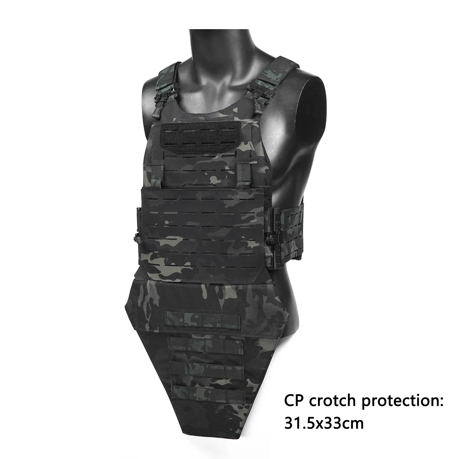 DMGear-Chaleco táctico Airsoft para entrenamiento de caza, chaleco de combate, placa de liberación rápida para exteriores, equipo Molle - imagen 4