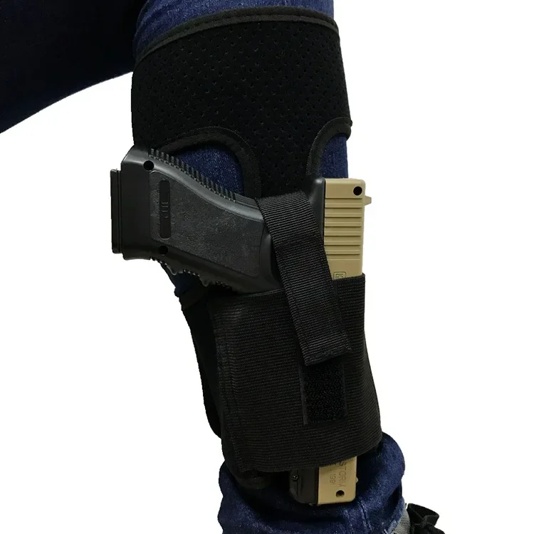 WOLF ENEMY-funda de pierna oculta para transporte, pistola táctica militar del ejército, Glock 17, 19, 22, 23, Lcp Sig, 9mm - imagen 2