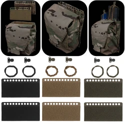 Bolsa multifuncional para artículos diversos, accesorios tácticos 5,56/7,62, accesorios fijos para revistas, Panel de gancho y bucle para bolsa médica EDC