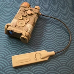 FMA LAB linterna táctica LED con láser rojo IR para airsoft