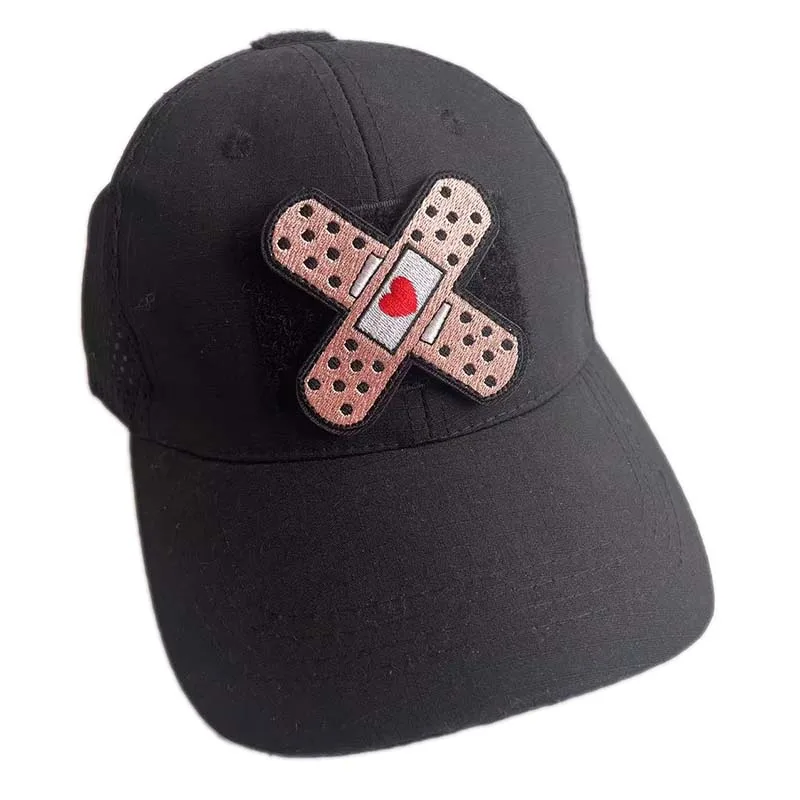 Insignias de moral 'I'm OK', parches para heridas con gancho y bucle, aplique bordado de banda, emblema táctico en ropa, mochila - imagen 4