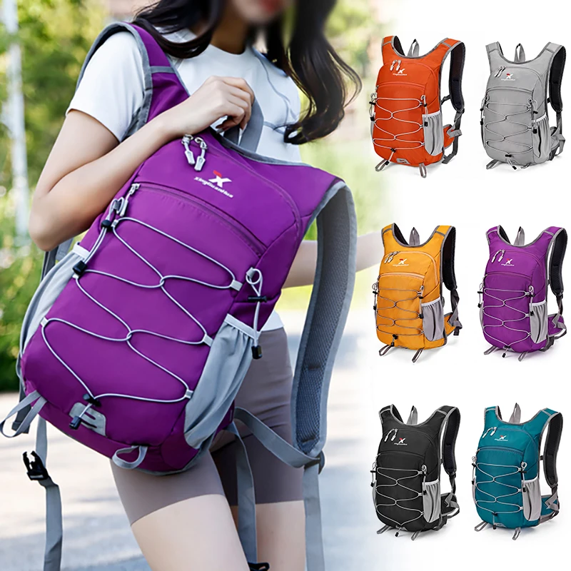 Mochila ligera para senderismo al aire libre, Camping, escalada, equipo deportivo, bolsa de agua, bolsa grande de viaje para Fitness, ciclismo, bolsa con cordón para hombre - imagen 2