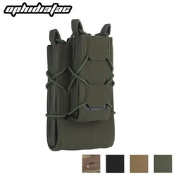 OPHIDIANTAC Funda doble cargador Molle para M4/AR15 5.56/9mm