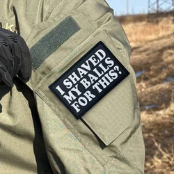 Parche moral táctico meme con velcro para mochila y uniforme