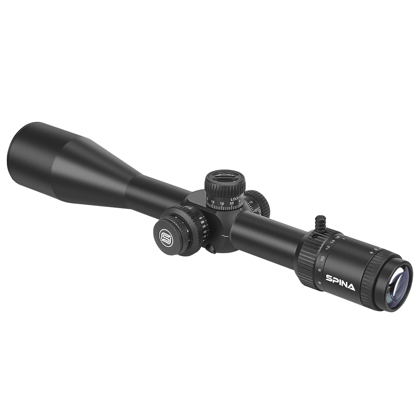 SPINA OPTICS HD 6-24x50 FFP Primer plano Focal, mira telescópica para Rifle, torretas de caza, reinicio de bloqueo, miras ópticas reales, armas de fuego, 308 - imagen 3