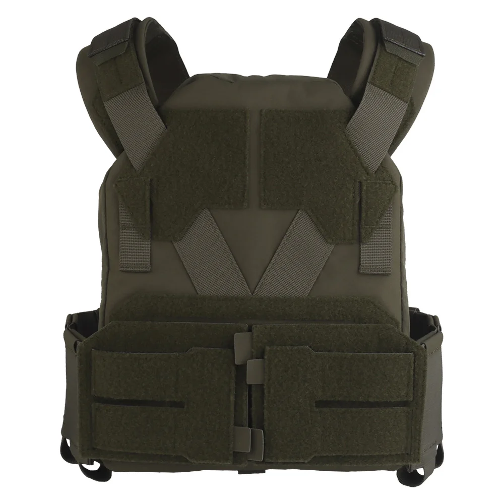 Nuevo chaleco táctico Molle KZ de baja visibilidad de liberación rápida con multicalibre 9MM 6 uds de largo Mag/5,56 bolsa Triple para revistas - imagen 4