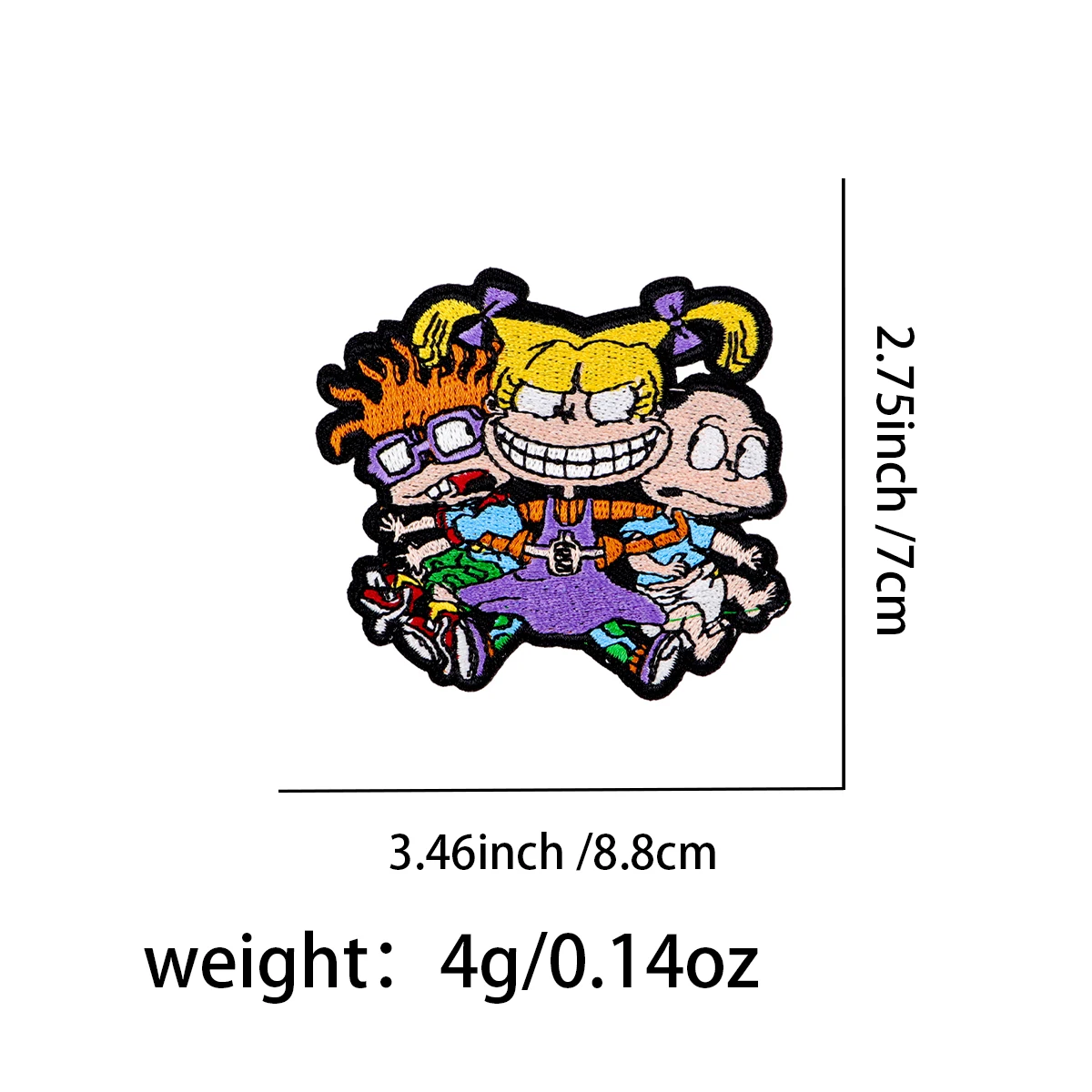 Parche para planchar para niño y niña de dibujos animados, parche para ropa, bonito parche bordado, accesorios de ropa, pegatinas de costura - imagen 3