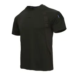 Emersongear etiqueta azul táctica UMP lagarto con cuernos entrenamiento de Director único Comba camisetas deportes al aire libre senderismo BK
