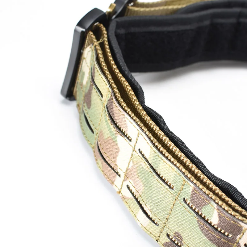 Cinturón de 2 pulgadas con hebilla de metal, cinturones tácticos láser MOLLE para hombre, liberación rápida - imagen 5