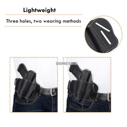 Funda táctica cintura cuero – Porta pistola oculta universal