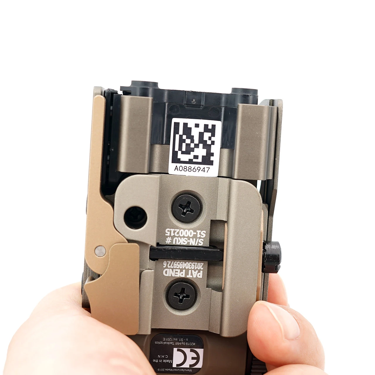 2024 nuevo Holy Warrior S1 táctico NV Fucntion punto rojo mira óptica Airsoft caza Rifle alcance Holywarrio EXPS3 558 - imagen 4