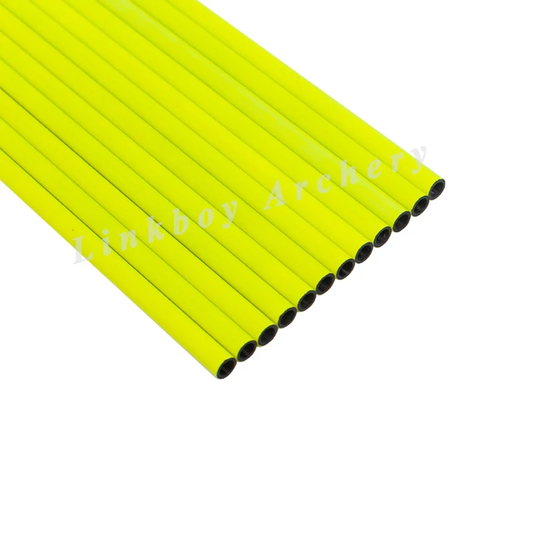 Linkboy-eje de flecha de carbono puro para tiro con arco recurvo, 12 piezas, ID 4,2mm, columna vertebral 600 700 800 900 - imagen 3