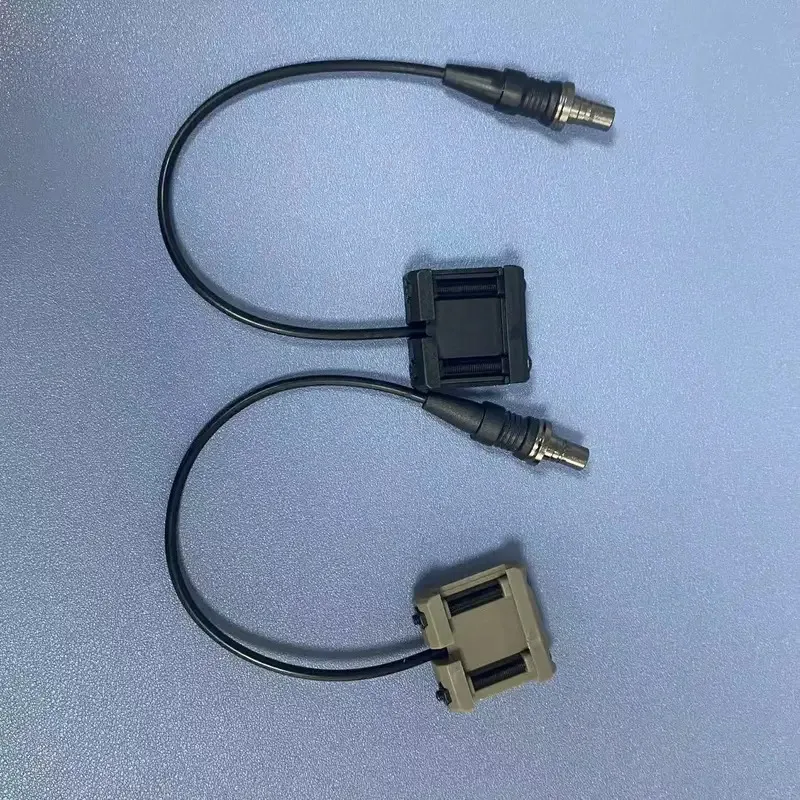 Soporte de interruptor de cable de botón táctico para linterna Surefire M300 M600, accesorio de riel Picatinny - imagen 3