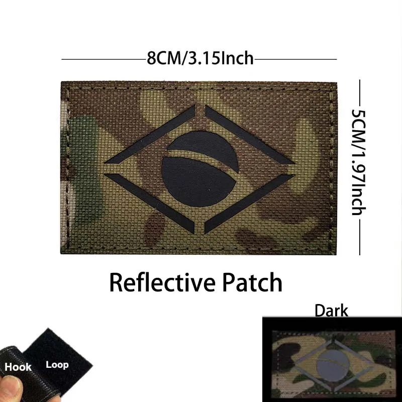 Parche táctico BOPE bordado emblema para ropa y mochila - imagen 2