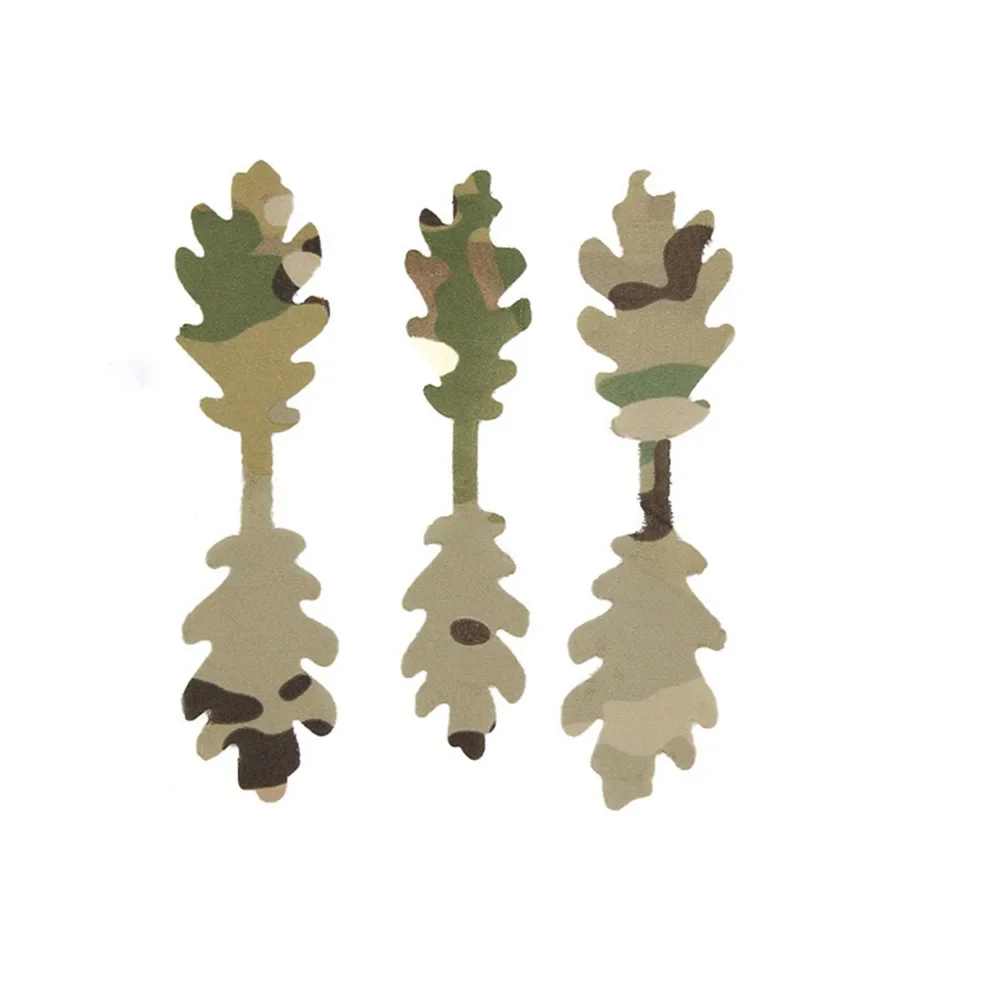 15 Uds caza táctica CS juego de guerra DIY tiras de camuflaje de doble cara para casco desaparecidoDis - imagen 3