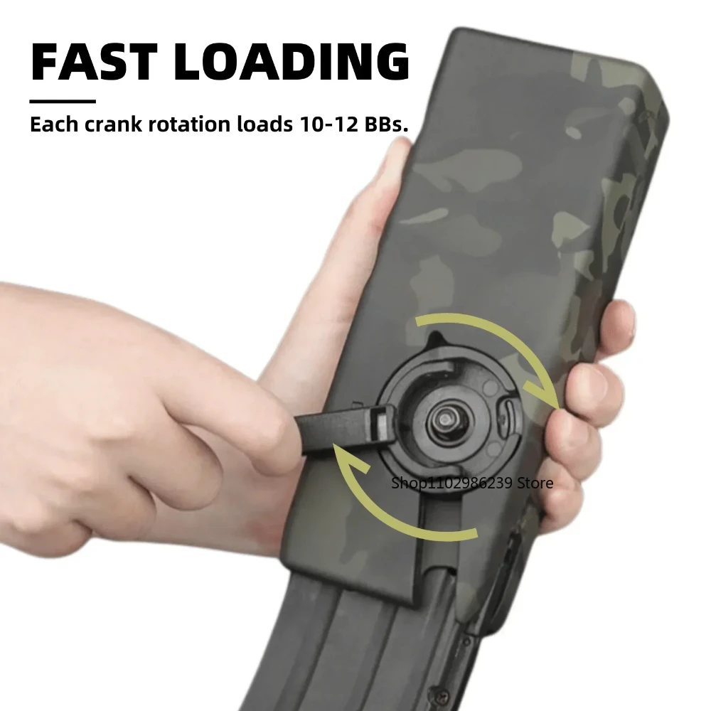 Caja almacenamiento BBs airsoft para cargadores de velocidad