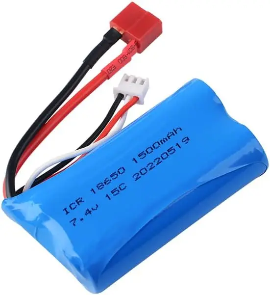 Batería li-po 15C 7,4 V 1500mAh para Wltoys 12428 12423 coche de juguete RC SCY-16201PRO SCY-16101PRO SCY-16103PRO SCY-16106 R/C coches camión - imagen 3