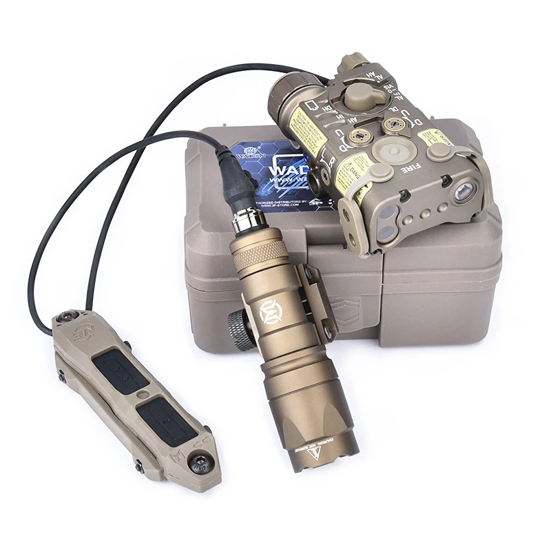 WADSN Metal NGAL Láser Rojo Verde Azul, Punto IR, Luz Estroboscópica Blanca, Linterna Surefire SF M300 M600, Lámpara para Caza y Accesorios de Airsoft - imagen 5