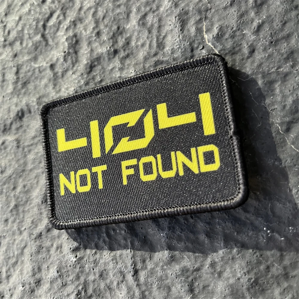 Parche táctico de moral sin fondo, brazalete del ejército militar, equipo para exteriores, mochila, pegatina decorativa con gancho y bucle impreso, 404 - imagen 3