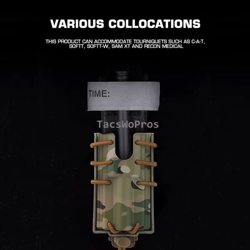Torniquete MOLLE Exterior – Estuche Hemostasia para Entrenamiento Táctico - imagen 3