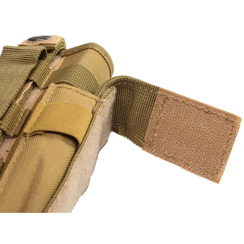 Cubierta de cuero de combate ajustable, cubierta de cuero para pierna de caza, cubierta para pistola de pie derecho, adecuada para tipos de pistola universales - imagen 5