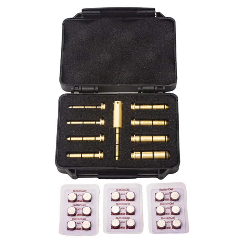 Boresight láser rojo para calibres comunes .22LR, 9mm, .223, .308 - imagen 5