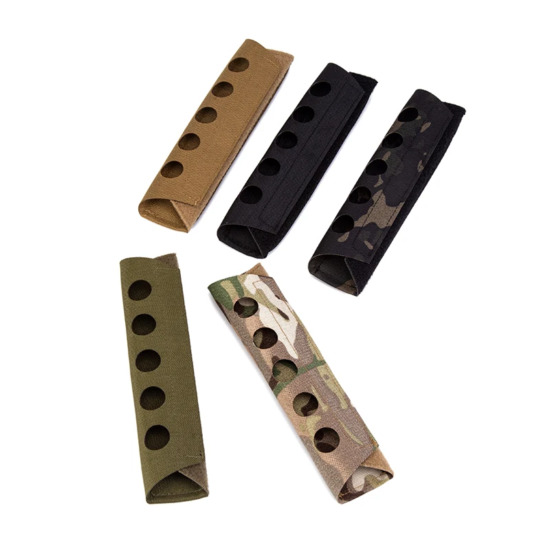 Funda Modular táctica para auriculares, diadema Molle, funda protectora para micrófono, orejera de caza, correa de soporte para auriculares - imagen 4