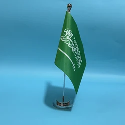 Banderín Arabia Saudí de escritorio – Poliéster decorativo
