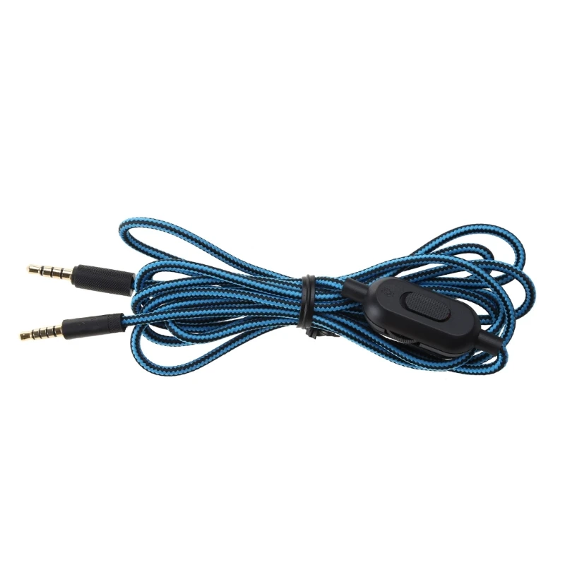 Cable auxiliar para auriculares GPRO G233 G433, Cable en línea, silencio y Control volumen, envío directo - imagen 2