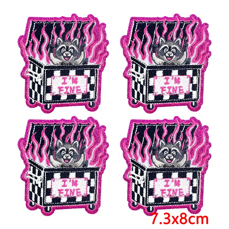 Parche termoadhesivo retro cereza corazón lazo – DIY para ropa - imagen 4