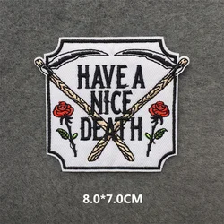 Patch bordado Anime Punk personalizable coser o planchar