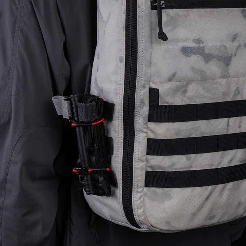 Cuerda fija para exteriores, accesorio médico, soporte para torniquete, almacenamiento de herramientas, mochila Molle, eslinga fija elástica, 3 uds.