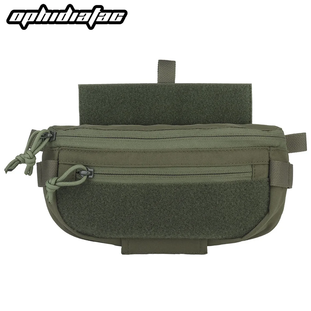 OPHIDIANTAC bolsa de expansión de desmontaje y montaje rápido chaleco colgante bolsa extraíble EDC bolsa de cintura abdominal torniquete de caza m