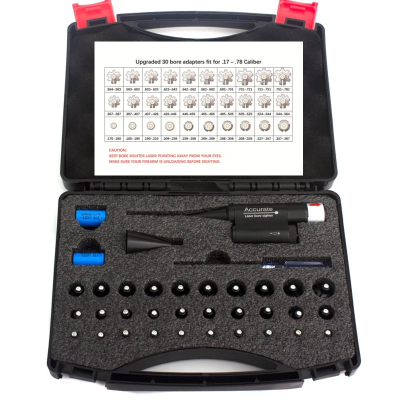 Kit de encendedor láser calibre.177.22 a.78 12GA colimador láser rojo Glock Rifle mira láser - imagen 2