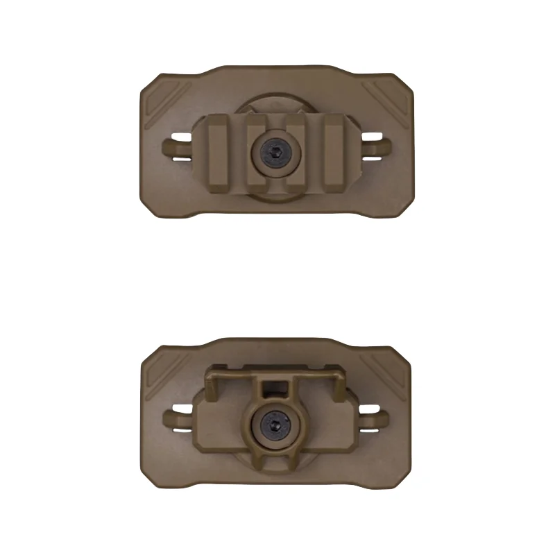 Adaptador universal de luz de caza para casco |   Diseño de liberación rápida |   Para adaptador de linterna de ángulo recto en FAST - imagen 5