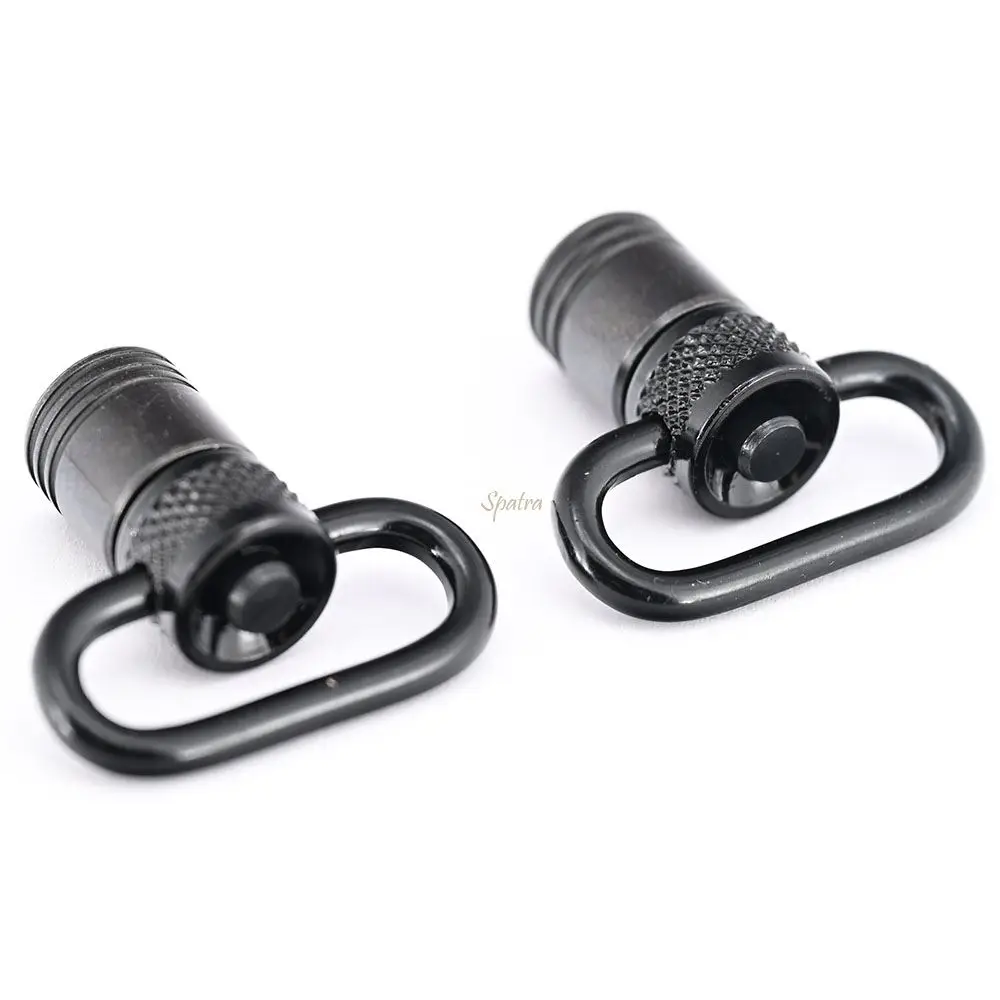 2 Pcs Sling Swivels Push Button Quick Detach For 1 Inch Shoulder Strap Buckle - imagen 5