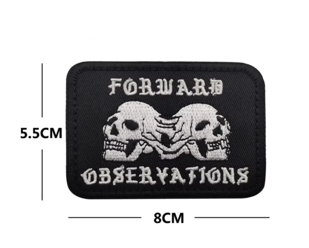 Accesorios para disfraces de juego de Paintball de caza, brazalete con gancho y bucle de corte/bordado láser, parche verde de ruínas de camuflaje ruso - imagen 5