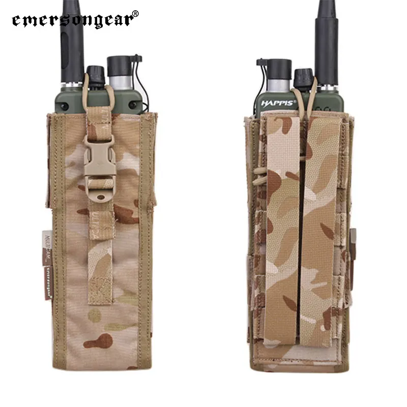 Emersongear táctico PRC 148/152 bolsa de Radio caza Paintball Airsoft combate Molle soporte de Radio Trekking Camping Nylon EM8350 - imagen 5