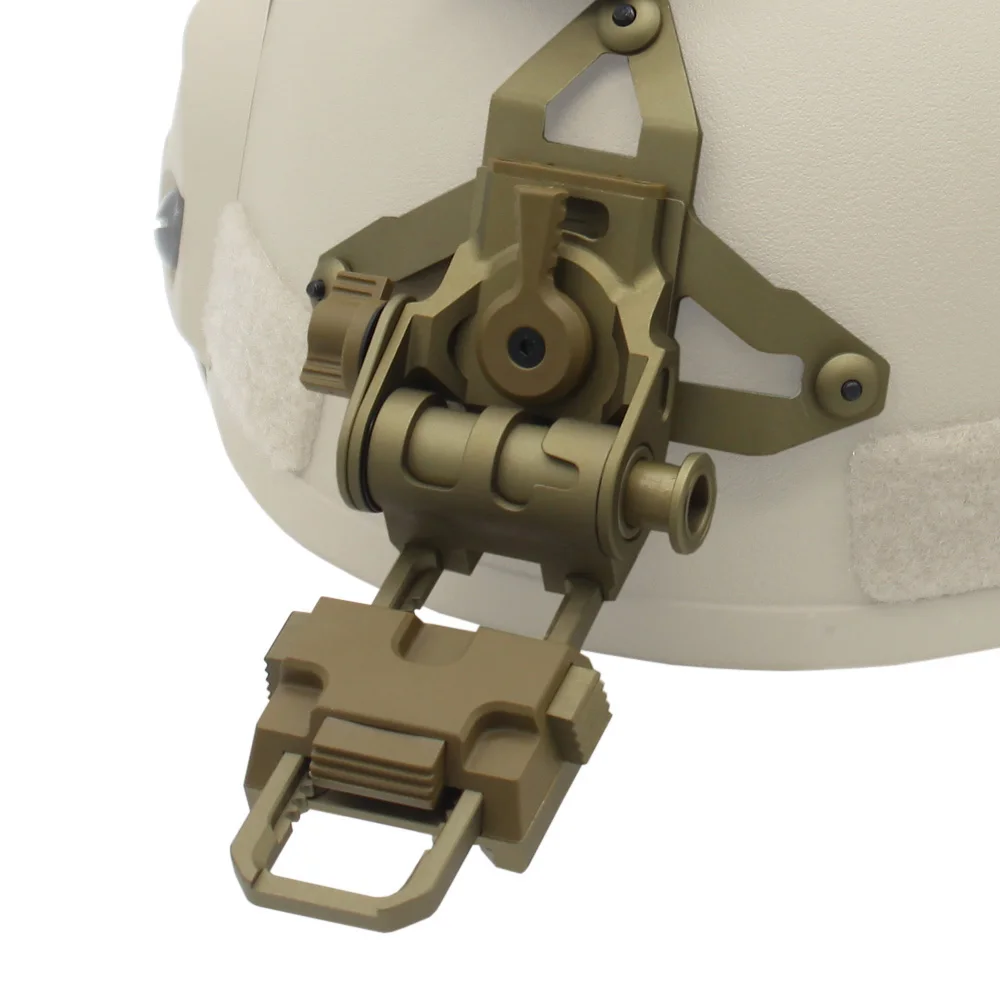 Soporte L4G69 - Detalle del sistema de montaje en casco