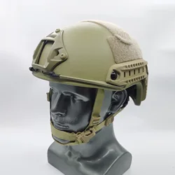 Casco antibalas ACH de alta resistencia, hecho de material Kevlar, de alta calidad, nivel NIJ IIIA, con almohadilla absorbente de golpes Wendis