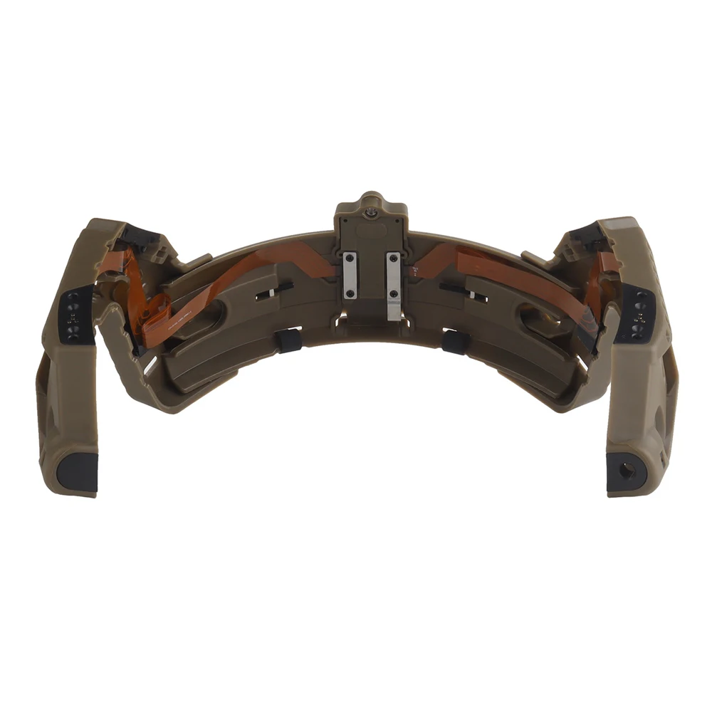 Riel de arco Modular táctico para casco Airsoft rápido, caja de batería integrada, sistema de fuente de alimentación, accesorios ajustables para casco - imagen 2