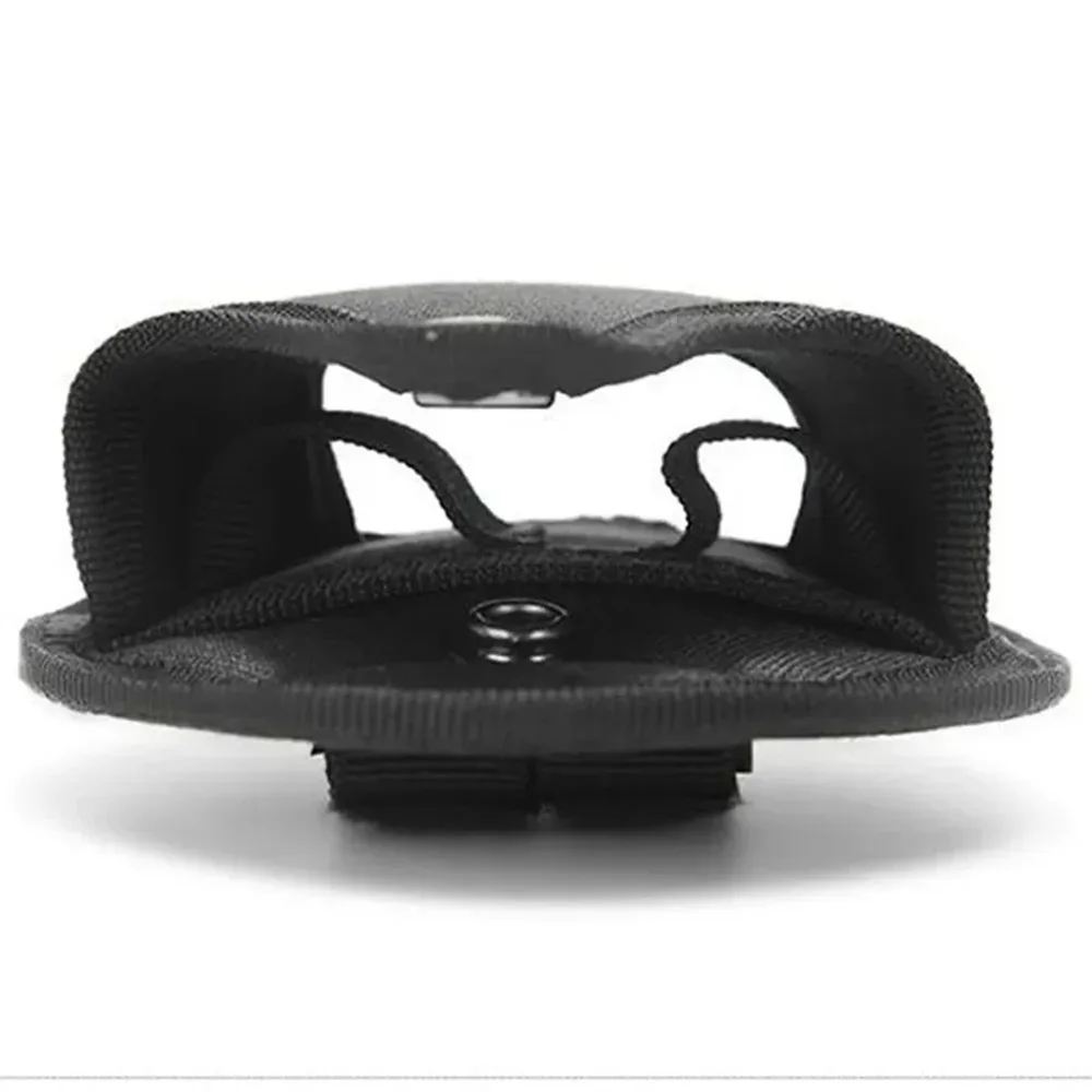 Funda para esposas de polímero de patrulla policial, funda para esposas con tapa abierta, cadena para esposas con bisagras, cinturón de trabajo, chaleco Compatible con Molle - imagen 4