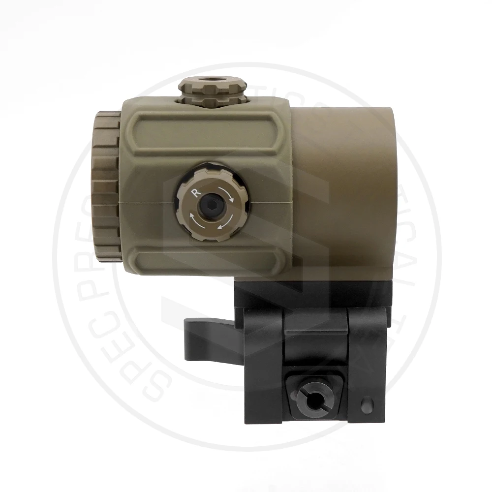 Mira telescópica óptica de alta calidad G43, lupa 3X, versión moderna, bandera de EE. UU. y marcado Original con soporte desmontable rápido STS - imagen 3