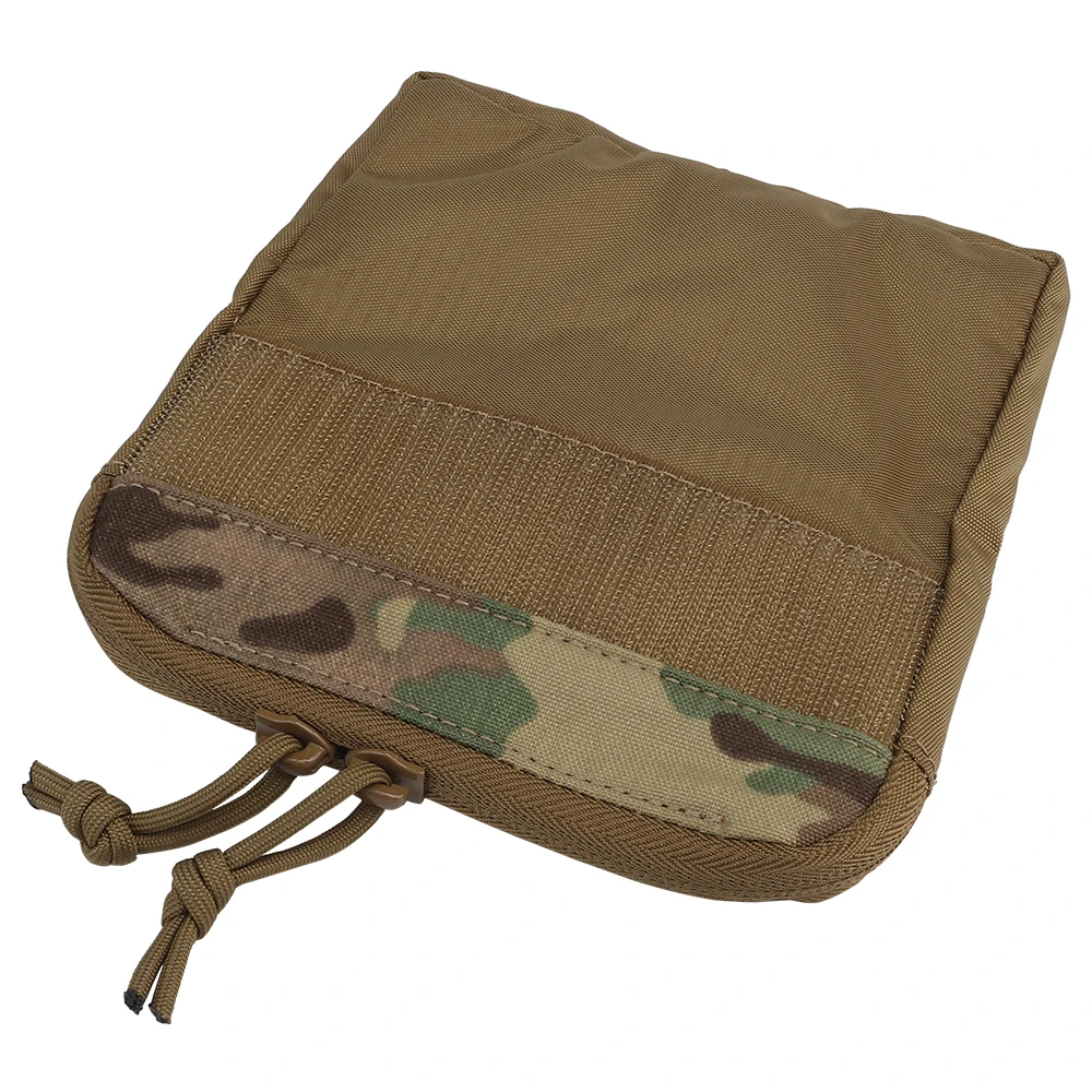 DOPE-inserto de canguro con solapa frontal, soporte de parche mágico de medio bolsillo para portador de placa FCPC V5, accesorios para chaleco Airsoft de combate y caza - imagen 3