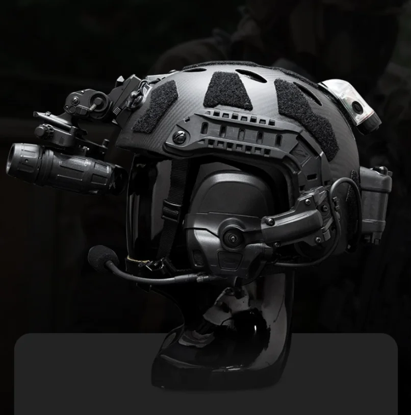 Productos para exteriores FMA, casco táctico de Paintball Airsoft, sello nuevo SF de segunda generación, casco ligero fino de fibra de carbono TB1468 - imagen 2