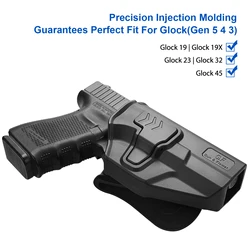 Funda OWB para Glock G19/G19X/G23 Retención II Ambidiestra